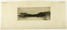 Sketch on the Tay, 1908. Creator: David Young Cameron