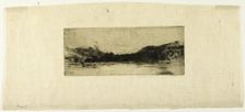 Sketch on the Tay, 1908. Creator: David Young Cameron