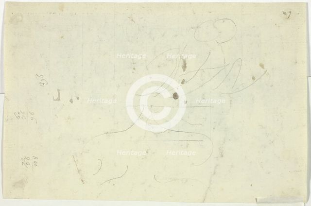 Sketch and Sums, n.d. Creator: Pierre Antoine Mongin.