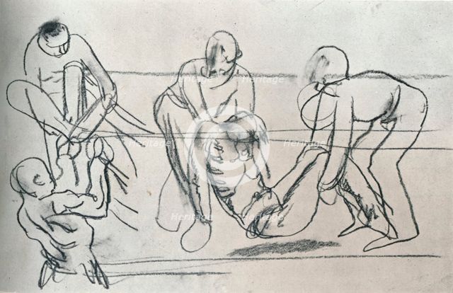 Sketch by Sir William Orpen, c1914 (1932). Artist: William Newenham Montague Orpen.