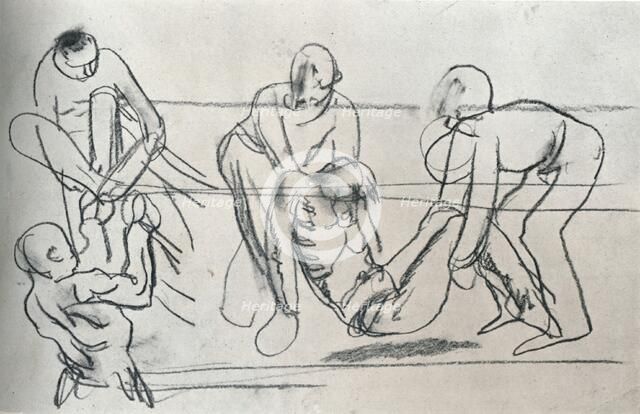 Sketch by Sir William Orpen, c1914 (1932). Artist: William Newenham Montague Orpen.