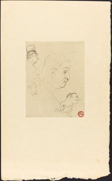 Sketch (Croquis), 1898. Creator: Henri de Toulouse-Lautrec