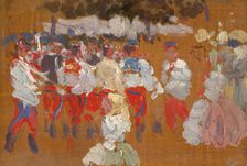 Sketch, early 20th century. Creator: Joza Uprka