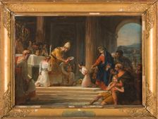 Sketch for the church of Notre-Dame-de-Lorette : Consecration of the Virgin, 1836. Creator: Auguste Jean Baptiste Vinchon