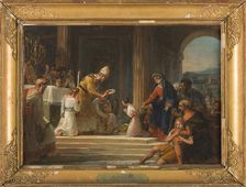 Sketch for the church of Notre-Dame-de-Lorette : Consecration of the Virgin, 1836. Creator: Auguste Jean Baptiste Vinchon