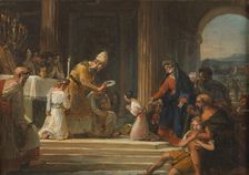 Sketch for the church of Notre-Dame-de-Lorette : Consecration of the Virgin, 1836. Creator: Auguste Jean Baptiste Vinchon