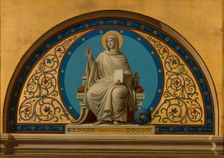 Sketch for the church of Saint-Ambroise : Theology, (Theologia), c.1866. Creator: Joseph-Frédéric-Charles Soulacroix