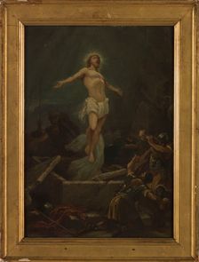 Sketch for the church of Saint-Pierre-Saint-Paul de Montreuil-sous-Bois: the Resurrection, c.1874. Creator: Paul-Dominique Philippoteaux