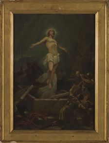Sketch for the church of Saint-Pierre-Saint-Paul de Montreuil-sous-Bois: the Resurrection, c.1874. Creator: Paul-Dominique Philippoteaux