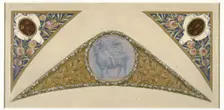 Sketch for the festival staircase at the Hotel de Ville in Paris: Taurus, c1888-1898. Creator: Luc Olivier Merson