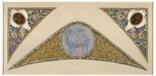 Sketch for the festival staircase at the Hotel de Ville in Paris: Taurus, c1888-1898. Creator: Luc Olivier Merson