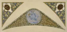 Sketch for the festival staircase at the Hotel de Ville in Paris: Aries, c1888-1898. Creator: Luc Olivier Merson