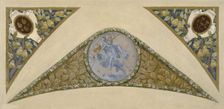 Sketch for the festival staircase at the Hotel de Ville in Paris: Aries, c1888-1898. Creator: Luc Olivier Merson