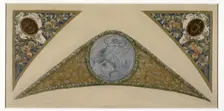 Sketch for the festive staircase of the Hotel de Ville in Paris: Sagittarius, between 1888 and 1898. Creator: Luc Olivier Merson