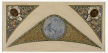 Sketch for the festive staircase of the Hotel de Ville in Paris: Sagittarius, between 1888 and 1898. Creator: Luc Olivier Merson