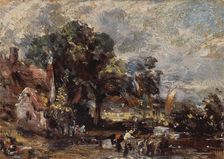 Sketch for "The Haywain", ca. 1820. Creator: John Constable