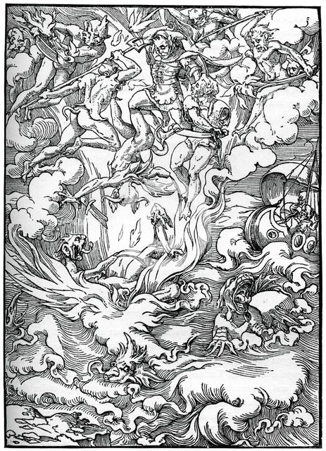 Sketch for 'The Last Judgement' in Gerard d'Euphrate, Paris, 1549, (1870). Artist: Unknown