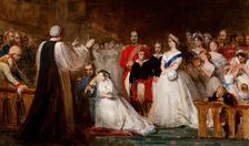 Sketch for "The Marriage of the Princess Royal", 1858. Creator: John Phillip
