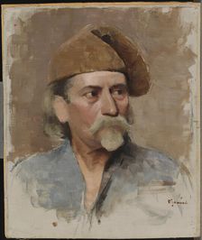 Sketch for the Painting Poverty, c1900s. Creator: Hanna Frosterus-Segerstrale