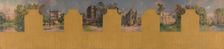 Sketch for the reception hall at the town hall of Vincennes: Views of Vincennes, 1898. Creator: Paul Leon Felix Schmitt