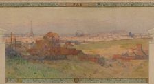 Sketch for the reception hall in the town hall of Vanves: Peace, between 1902 and 1903. Creator: Henri Gaston Darien