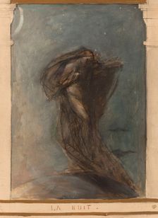 Sketch for the reception hall of the town hall in the 4th arrondissement: Autumn. Winter..., 1884. Creator: Leon Francois Comerre