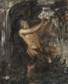 Sketch for The Water Sprite, late 19th-early 20th century. Creator: Ernst Josephson