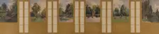 Sketch for the town hall of Vincennes: View of the Bois de Vincennes, 1898. Creator: Paul Leon Felix Schmitt