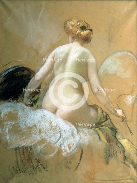 Sketch for a ceiling mural for the Elysee-Palace (not carried out), late 19th/early 20th century. Artist: Henri Gervex