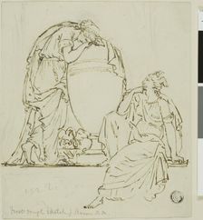 Sketch for a Funeral Monument, n.d. Creator: John Bacon I