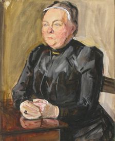 Sketch for a Portrait, 1906. Creator: Verner Thome