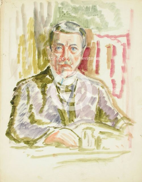 Sketch for a Portrait, c1910s. Creator: Verner Thome.