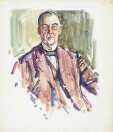 Sketch for a Portrait, c1910s. Creator: Verner Thome