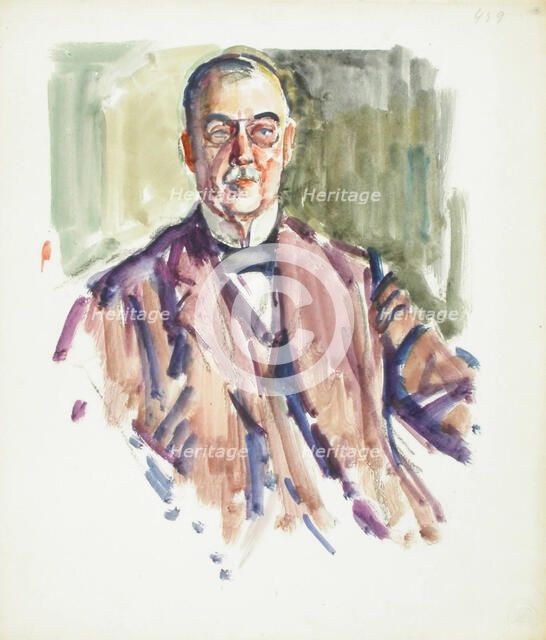 Sketch for a Portrait, c1910s. Creator: Verner Thome.