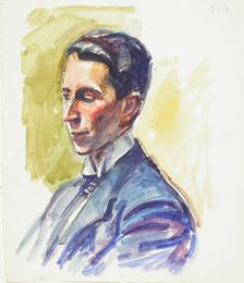 Sketch for a Portrait, c1910s. Creator: Verner Thome