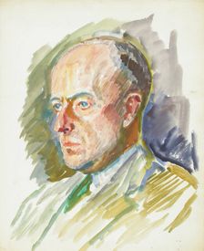 Sketch for a Portrait, c1910s. Creator: Verner Thome