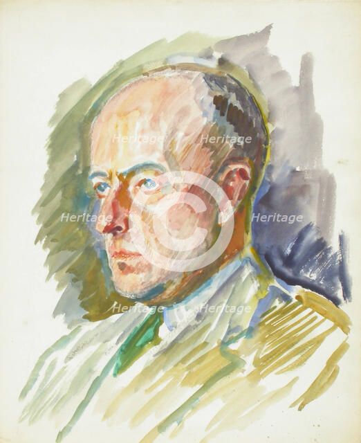Sketch for a Portrait, c1910s. Creator: Verner Thome.