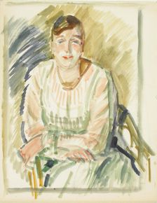 Sketch for a Portrait, c1910s. Creator: Verner Thome