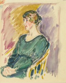 Sketch for a Portrait, c1910s. Creator: Verner Thome