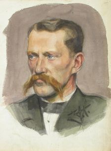 Sketch for a Portrait, c1910s. Creator: Verner Thome