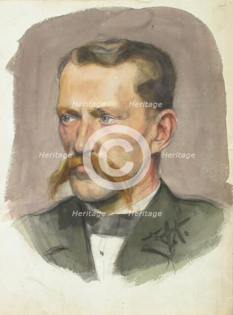 Sketch for a Portrait, c1910s. Creator: Verner Thome.