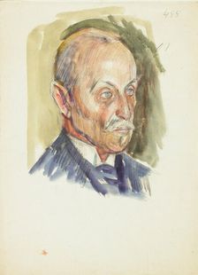 Sketch for a Portrait, c1910s. Creator: Verner Thome