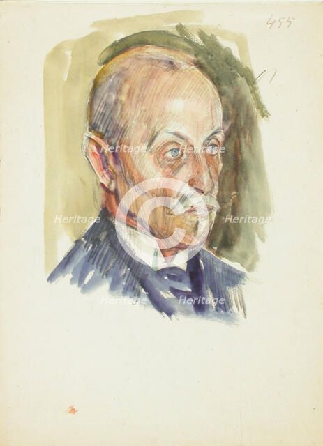 Sketch for a Portrait, c1910s. Creator: Verner Thome.