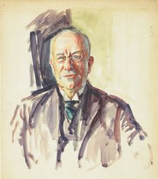 Sketch for a Portrait, c1910s. Creator: Verner Thome