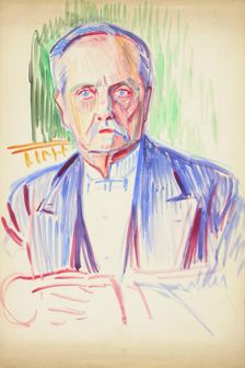 Sketch for a Portrait, c1910s. Creator: Verner Thome