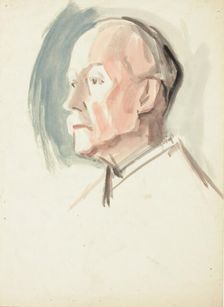 Sketch for a Portrait, c1910s. Creator: Verner Thome