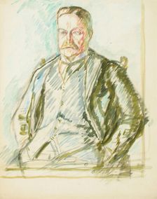 Sketch for a Portrait, c1910s. Creator: Verner Thome