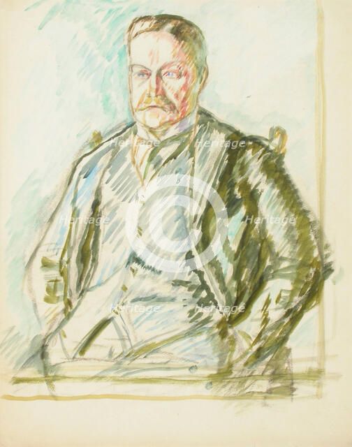 Sketch for a Portrait, c1910s. Creator: Verner Thome.