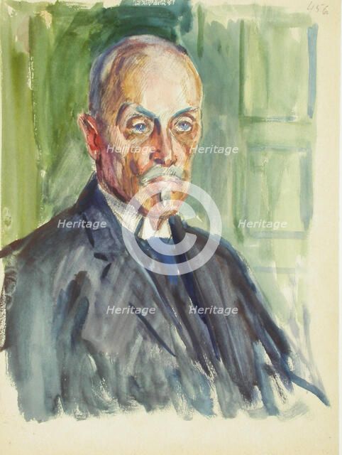 Sketch for a Portrait, c1910s. Creator: Verner Thome.