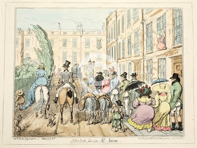 Sketch for an Al-bum, 1835.